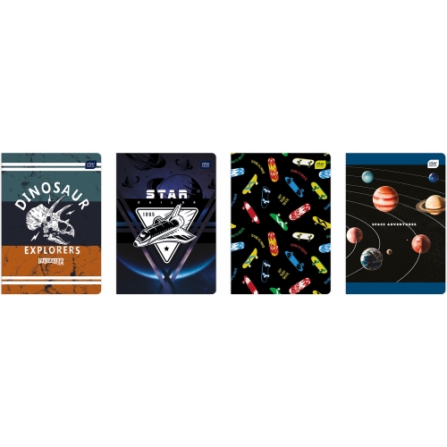 Zeszyt A5 32k 3linia kolorowa TREND BOYS INTERDRUK