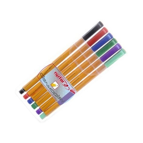 Cienkopis RYSTOR RC-04 etui 6szt. 403-621