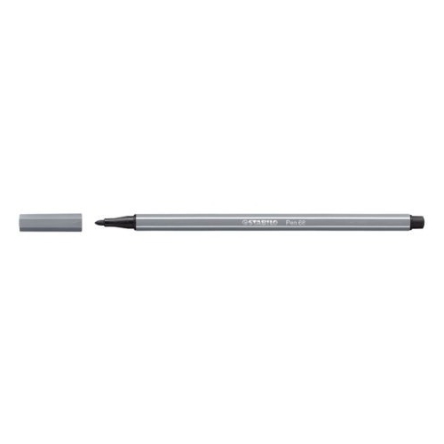 Flamaster STABILO PEN 68/96 ciemno szary