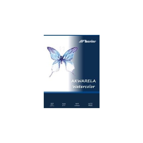 Blok akwarelowy A4 10k 300g 90861 LENIAR