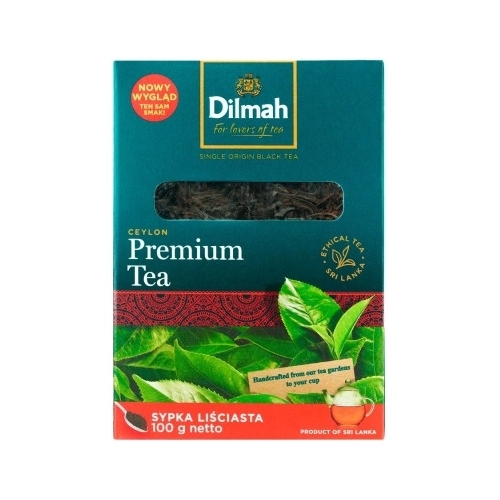 Herbata DILMAH czarna liściasta 100g Premium Tea
