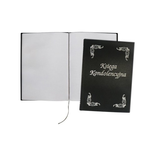 Księga kondolencyjna A4 pionowa mix kolorów 1829-319-109 WARTA