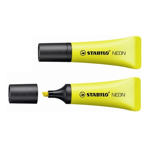 Zakreślacz STABILO neon żółty 72/24