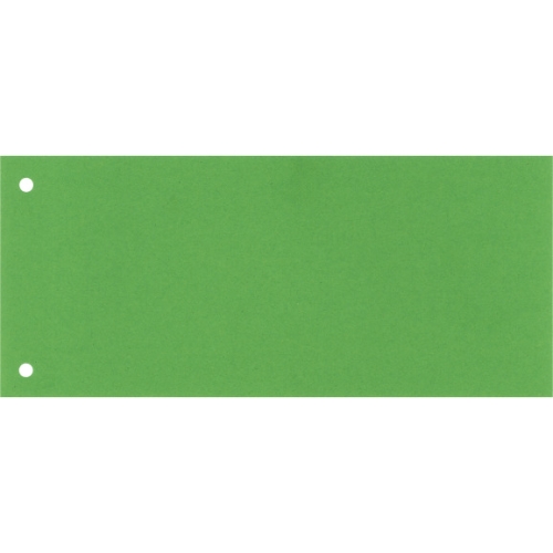 Przekładki kartonowe 1/3 A4 (100) zielone (separatory) 624447 ESSELTE