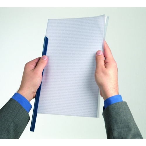 Obwoluta do grzbietów zaciskowych(50szt) przezroczysta 291919 DURABLE