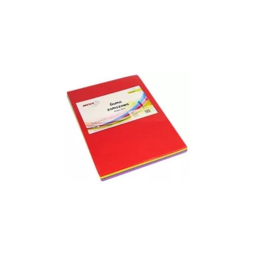 Guma zamszowa PVC A4 mix 10 kolorów G410 BREWIS