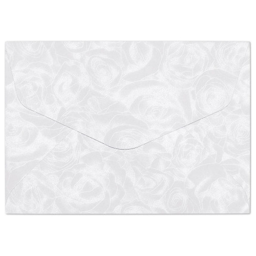 Koperta B7 RÓŻE białe120g (10szt.) 280511 Galeria Papieru
