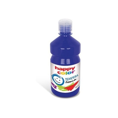 Farba TEMPERA Premium 500ml granatowa HAPPY COLOR HA 3310 0500-33
