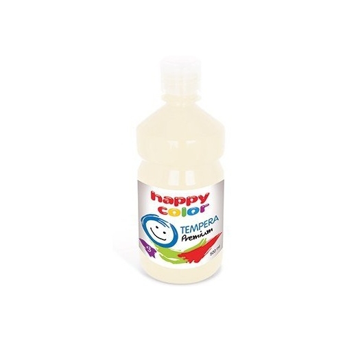 Farba TEMPERA Premium 500ml biała HAPPY COLOR HA 3310 0500-0