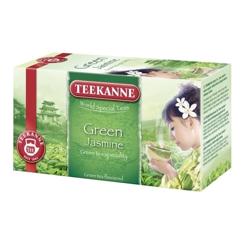 Herbata TEEKANNE GREEN TEA JAŚMIN 20t zielona