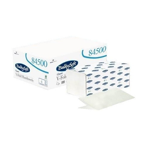 Ręcznik biały ZZ V-FOLD 2w 4000szt 84500 celuloza CLASSIC BULKYSOFT
