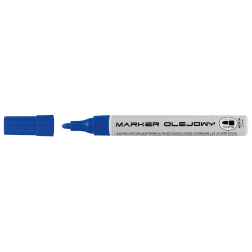 Marker olejowy ECONOMY niebieski TO-420 TOMA