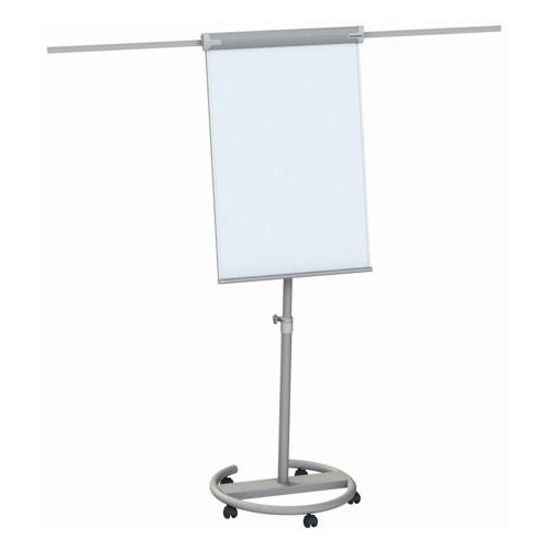 Flipchart suchościeralny magnetyczny mob., 2 ramiona TERRA 68x105xh220cm MF004 MEMOBE