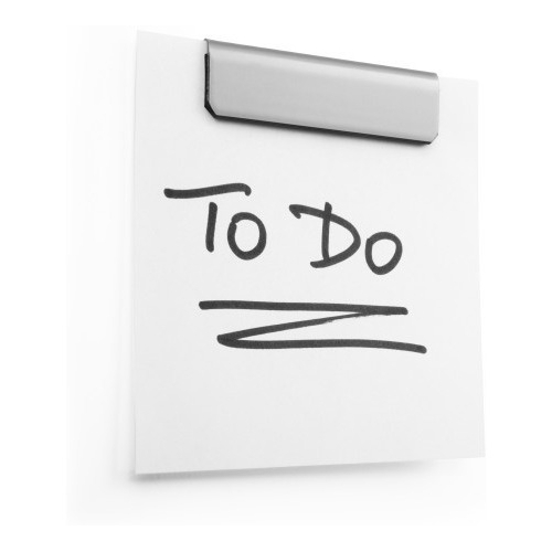 Klips samoprzylepny magnetyczny 60mm (10szt) srebrny470923 DURAFIX DURABLE