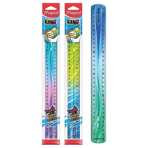 Linijka TWISTN FLEX DECOR niełamliwa 30 cm torebka 279315 MAPED
