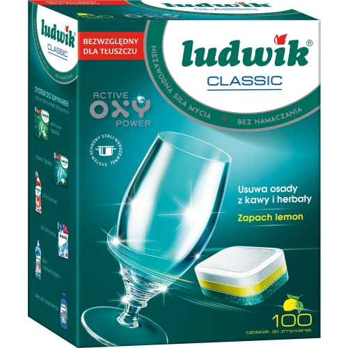 Tabletki do zmywarki LUDWIK (100szt.) Classic 211683