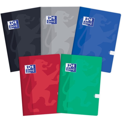 Brulion A4 96k kratka z marginesem miękka oprawa ESSE 400174968 OXFORD