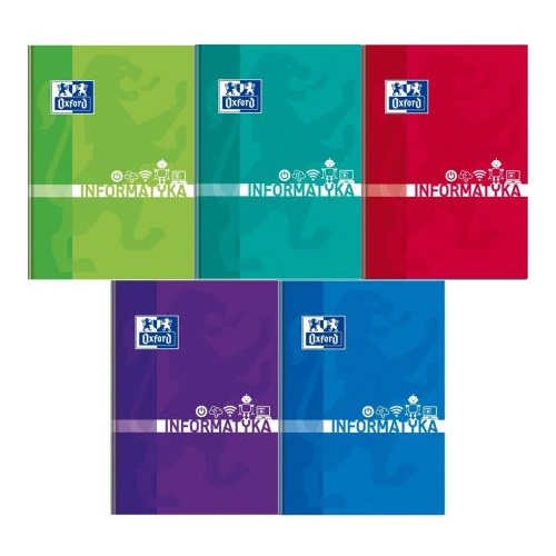 Brulion A5 80k kratka margines szyty INFORMATYKA 400150854 OXFORD