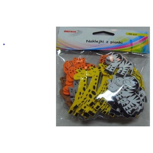 Naklejki z pianki ZOO PVC09 BREWIS