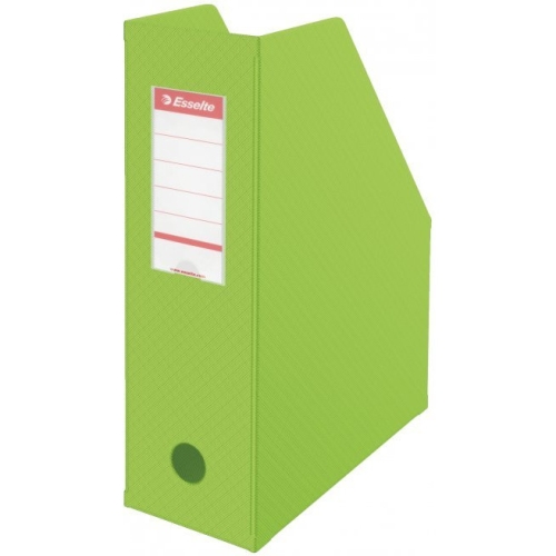 Pojemnik składany A4 100mm zielony ESSELTE PVC 56076