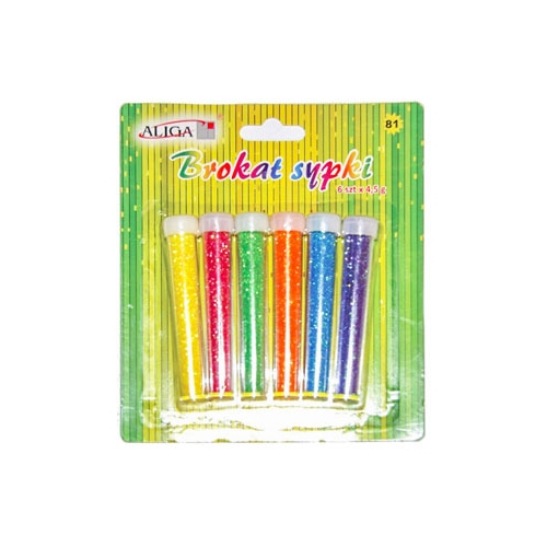Brokat sypki 6 kol. x 4.5g ALIGA WMT-302