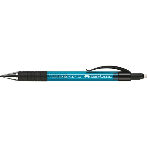 Ołówek autyczny GRIP-MATIC 0.7mm niebieski 137751 Faber-Castell