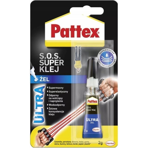 Klej żel 2g PATTEX SOS 941298 1471937 HENKEL