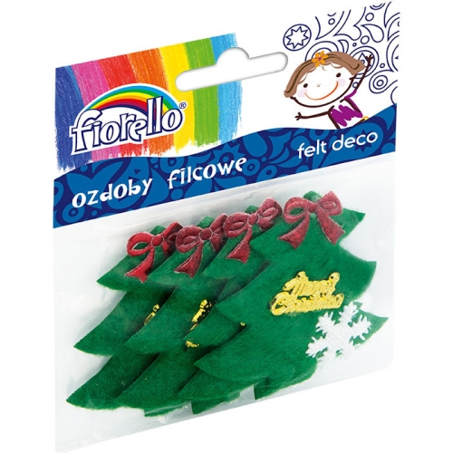 Ozdoby filcowe Fiorello GR-CH323 choinka 170-2459