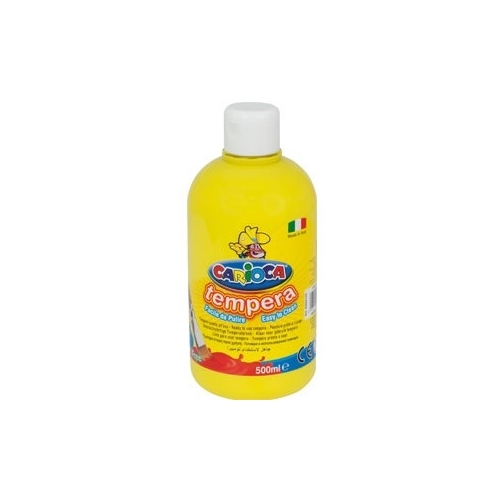 Farba TEMPERA żółta CARIOCA 500ml 40427/03