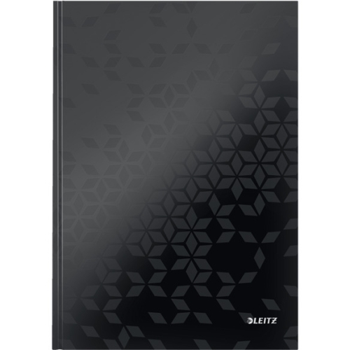 Brulion A4 80k kratka czarny 46261195 LEITZ WOW