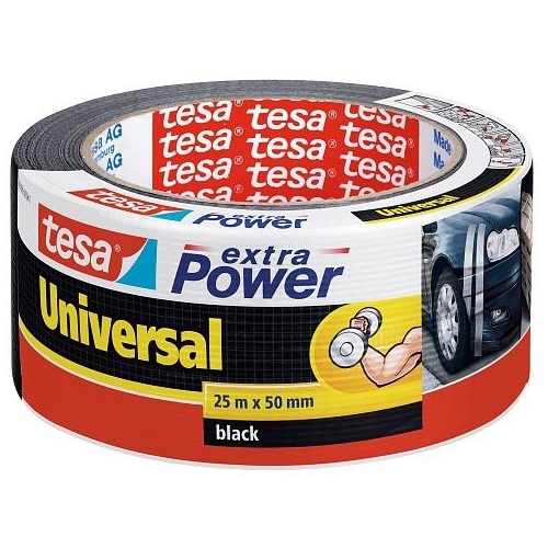 Taśma naprawcza czarna 25m x 50mm TESA 56388-00001-08