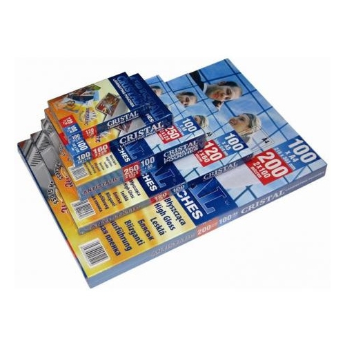 Folia do laminacji A4 100mic mat/mat antystatyczna 350410 ARGO
