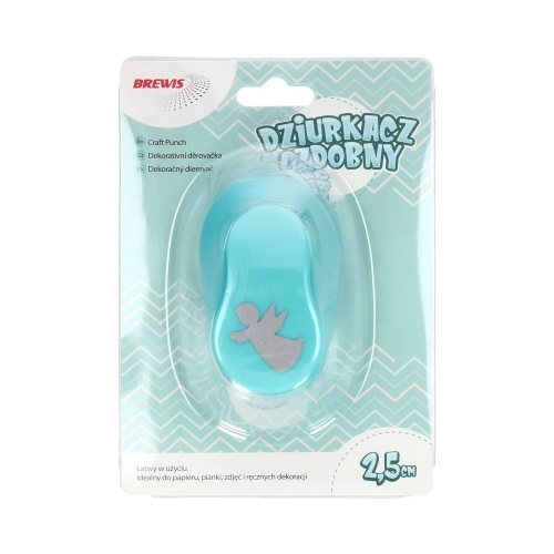 Dziurkacz ozdobny 2,5cm ANIOŁEK D25-36 BREWIS