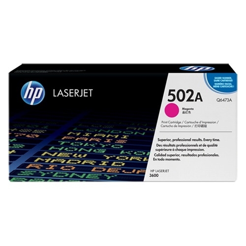 Toner HP 502A (Q6473A) purpurowy 4000str 3600