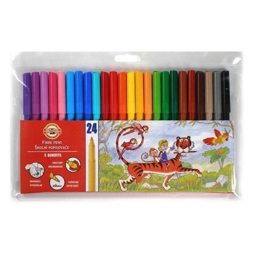 Flamastry 24 kol. 771002/BD04 KOH-I-NOOR