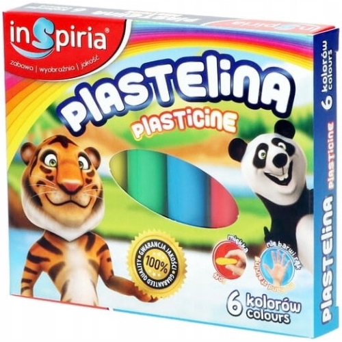 Plastelina 6 kolorów 0463-0001-99 Panta Plast