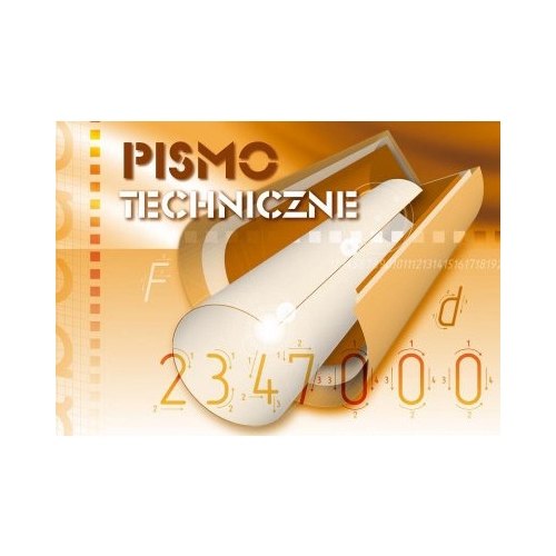 Blok pismo techniczne typ A pochyłe KRESKA