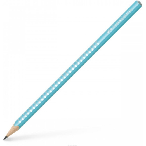 Ołówek SPARKLE PEARLY turkusowy 118205 Faber-Castell