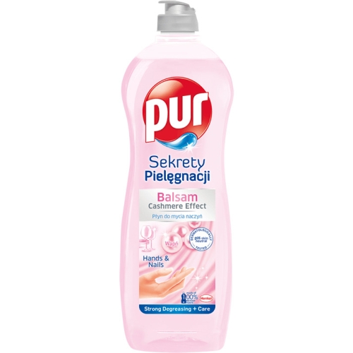 Płyn do mycia naczyń PUR 750ml Dłonie i paznokcie