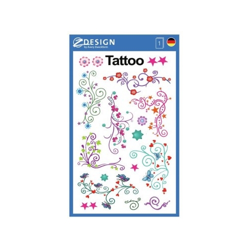 Naklejki tatuaże dla dzieci ORNAMENTY 56749 Z-DESIGN KIDS TATTOO AVERY ZWECKFORM