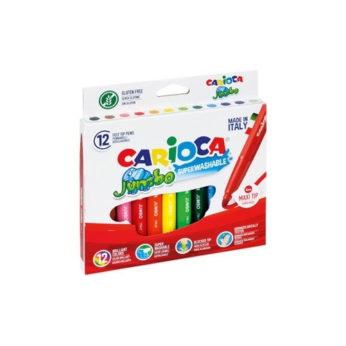 Flamastry 12 JUMBO CARIOCA 160-1479